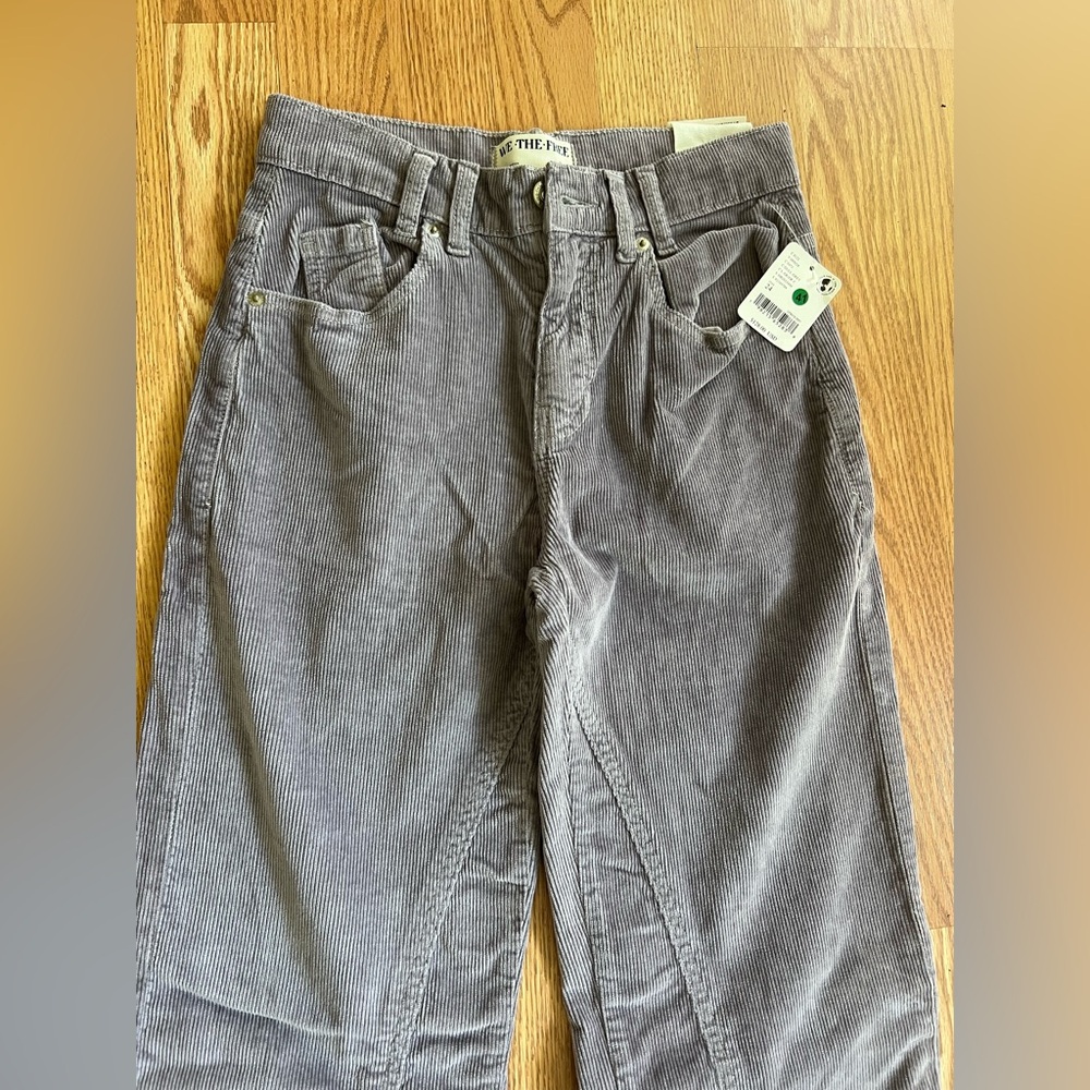 We The Free Purple Straight Leg Pants - Picture 3 of 5